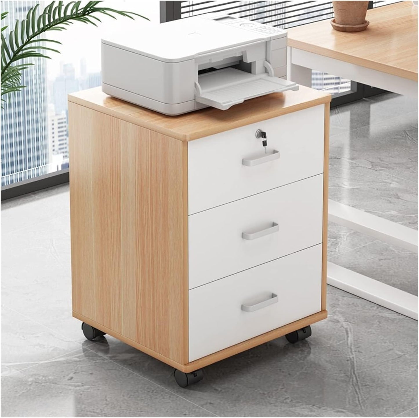 Caisson de bureau 3 tiroirs