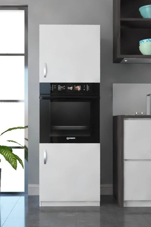 meuble four encastrable avec 2 portes